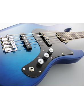 FGN BMJ Bajo Eléctrico Boundary Mighty Jazz Funda Trans Blue Sunburst