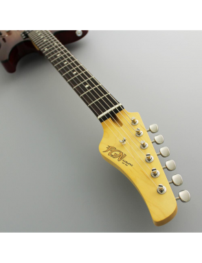 FGN® EW2-R Guitarra Eléctrica J-Standard ILIAD Telecaster® Style | Funda | Color: KNB (Koa Natural Burst)