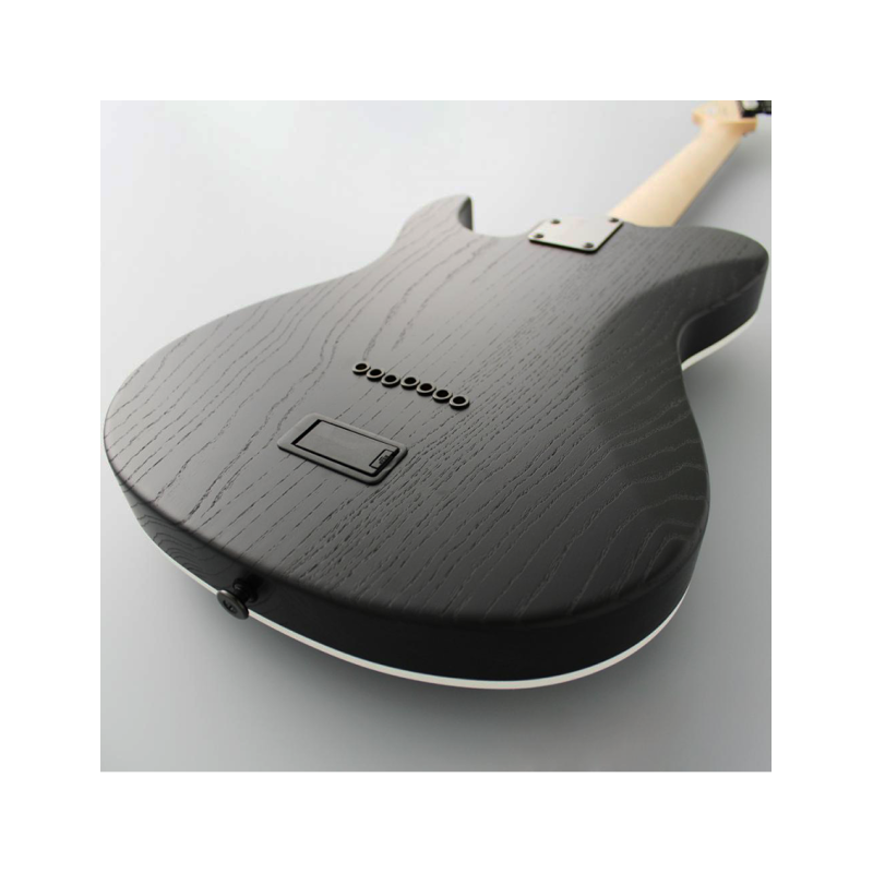 FGN® JIL7 Guitarra Eléctrica 7 Cuerdas J-Standard ILIAD ASH-DE-R Telecaster® Style | Funda | Color: OPB Open Pore Black
