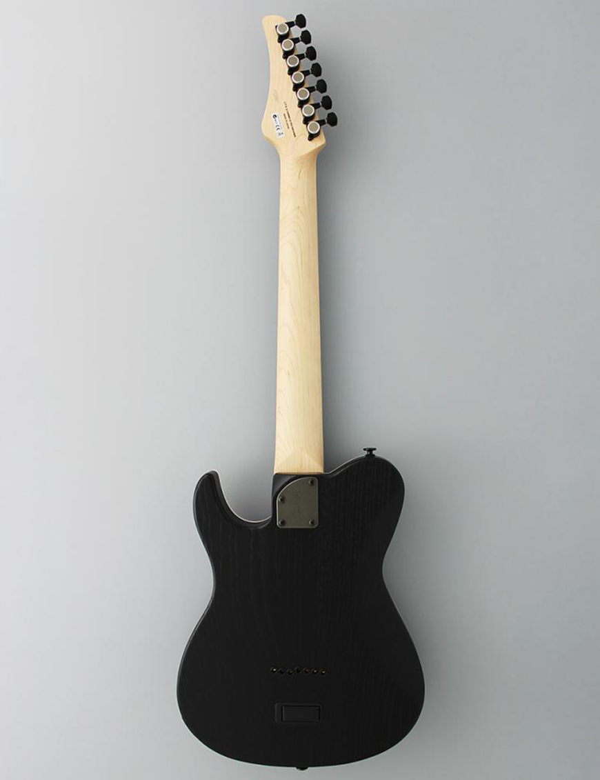 FGN® JIL7 Guitarra Eléctrica 7 Cuerdas J-Standard ILIAD ASH-DE-R Telecaster® Style | Funda | Color: OPB Open Pore Black