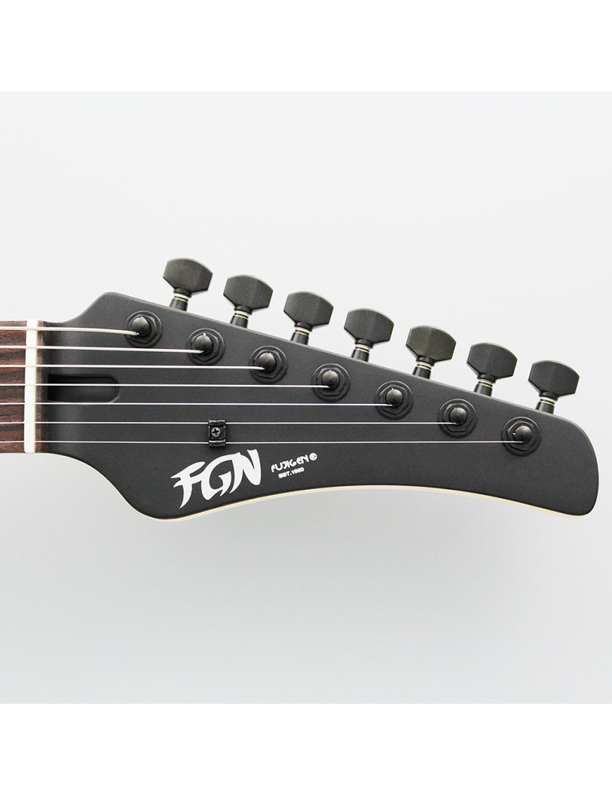 FGN® JIL7 Guitarra Eléctrica 7 Cuerdas J-Standard ILIAD ASH-DE-R Telecaster® Style | Funda | Color: OPB Open Pore Black