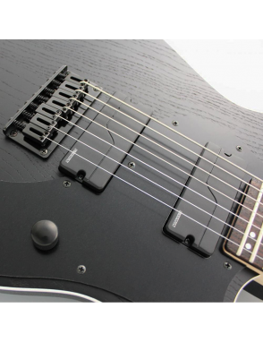 FGN® JIL7 Guitarra Eléctrica 7 Cuerdas J-Standard ILIAD ASH-DE-R Telecaster® Style | Funda | Color: OPB Open Pore Black
