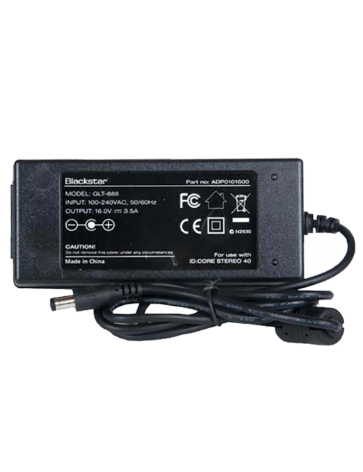 Blackstar® PSU-4 Fuente Poder ID:CORE 40/BEAM 16V 3.5A Blackstar® PSU-4 Fuente Poder ID:CORE 40/BEAM 16V 3.5A