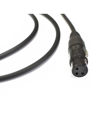 Santo Angelo® NINJA Cable Micrófono XLR Hembra a Plug ¼" OFHC Largo: 4.57 mt