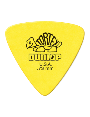 Dunlop® Uñetas Tortex® Triangle 431 Calibre: .73 mm Color: Amarillo Bolsa: 6 Unidades