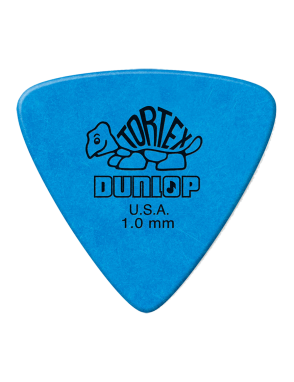 Dunlop® Uñetas Tortex® Triangle 431 Calibre: 1.00 mm Color: Azul Bolsa: 6 Unidades