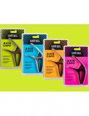 ERNIE BALL® 9600 Cejillos Axis Capo Color: Negro