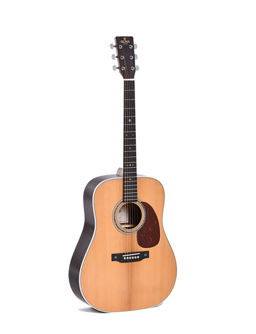 Sigma® DT-1Guitarra Acústica Dreadnought Color: Natural