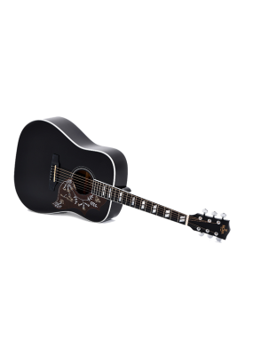 Sigma® DM-SG5 Guitarra Electroacústica Dreadnought Fishman® Funda | Color: Black