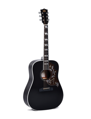 Sigma® DM-SG5 Guitarra Electroacústica Dreadnought Fishman® Funda | Color: Black