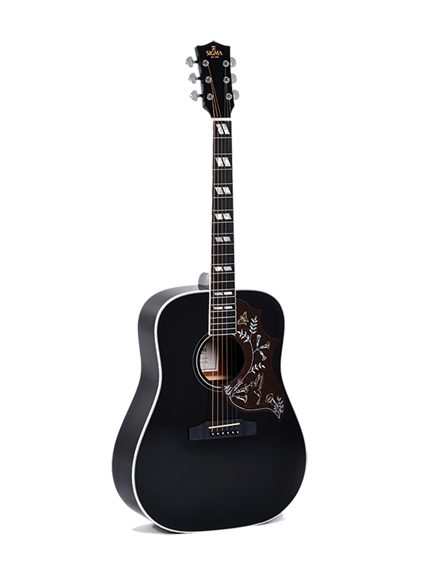 Sigma® DM-SG5 Guitarra Electroacústica Dreadnought Fishman® Funda | Color: Black