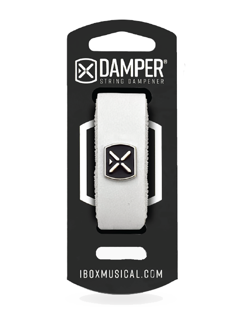 IBOX® DSMD Damper Cuerdas | Material: Cuero Tamaño: Medium  Color: Negro