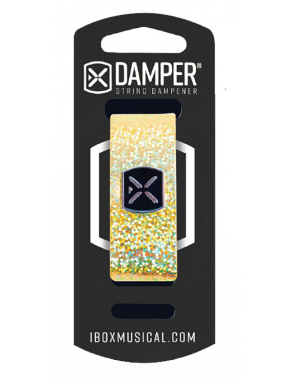 IBOX® DHMD Damper Cuerdas | Material: Holográfico Tamaño: Medium Color: Golden