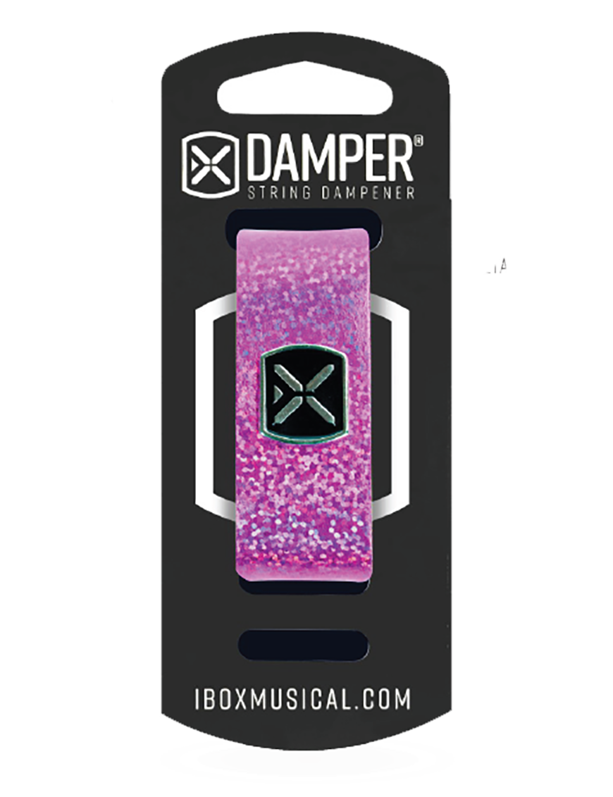 IBOX® DHMD Damper Cuerdas | Material: Holográfico Tamaño: Medium Color: Pink