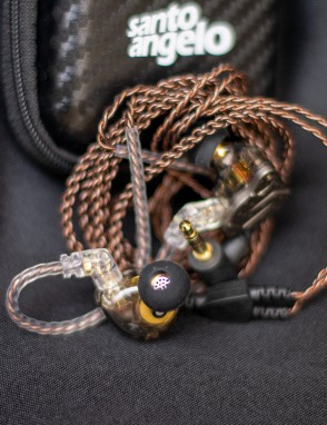 Santo Angelo® DEVON24 Audífono In Ear Monitor Intra-Auricular Híbrido 1DD + 1BA