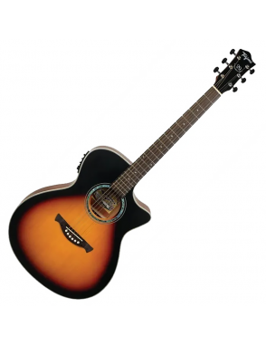 Tagima TW29 Guitarra Jumbo Electroacústica Woodstock  Color: Sunburst