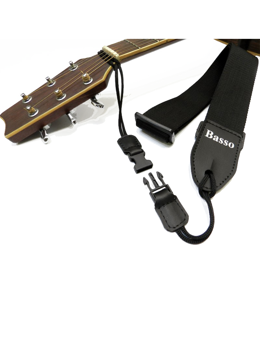 Basso® QR-V Adaptador Correa Guitarra Headstock