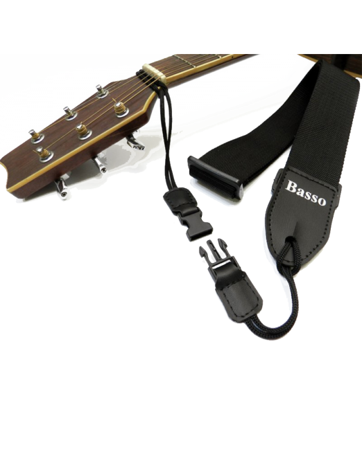 Basso® QR-V Adaptador Correa Guitarra Headstock
