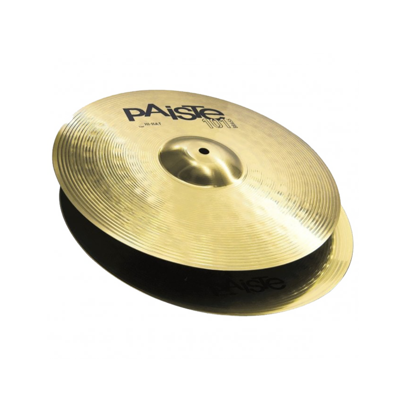 Paiste® 101 Brass Platillos Hi-Hat 13" Set: Par