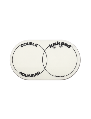 Aquarian Drumheads® SKP22BK SUPER KICK I™ Parche Bombo Set Prepack: SKI1x22" RSM1x22"Bk DKP2