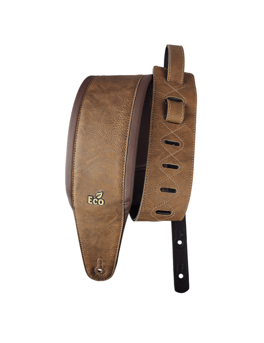 Basso® Groove Correa Bajo EcoStrap® Vegano 10 cm Color: Whiskey