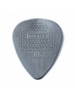 Dunlop® 4491 Uñetas Max-Grip® Medidas: .60 .73 .88 1.0 1.14 1.5mm | Dispensador: 216 Unidades