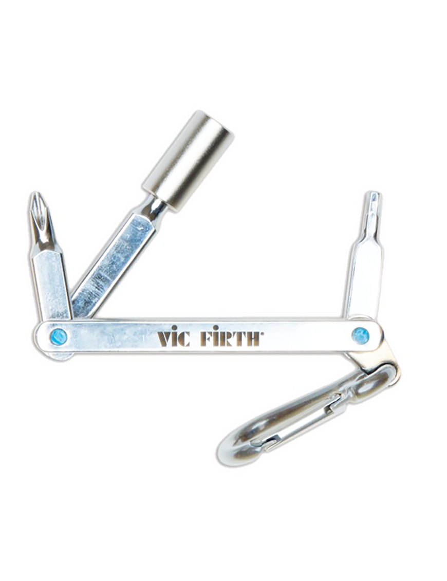 VIC FIRTH® VICKEY3 Llave Batería Multi-Herramienta