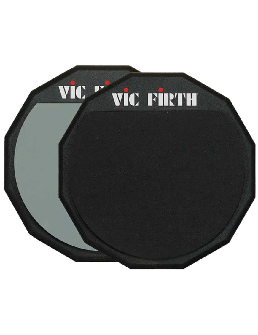 VIC FIRTH® PAD12D Pad Práctica 12" Doble Superficie