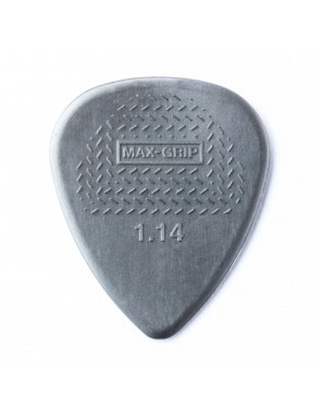 Dunlop® 4491 Uñetas Max-Grip® Medidas: .60 .73 .88 1.0 1.14 1.5mm | Dispensador: 216 Unidades