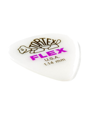 Dunlop® 428B Uñetas Tortex® Flex™ Standard Calibre: 1.14 mm Color: Púrpura Bolsa: 36 Unidades