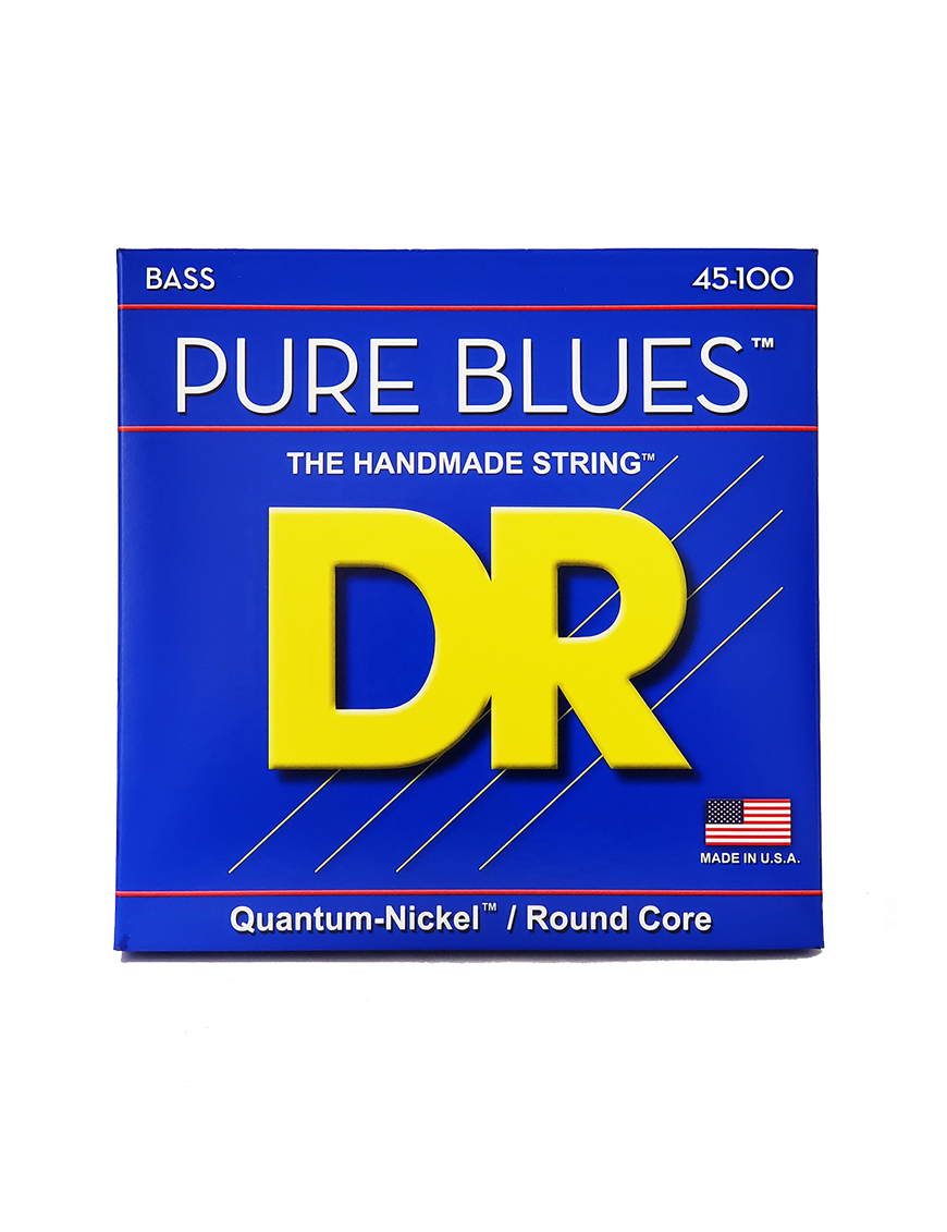 DR PURE BLUES™ PB-45 Cuerdas Bajo Eléctrico 4 Cuerdas 45-100 Medium Light