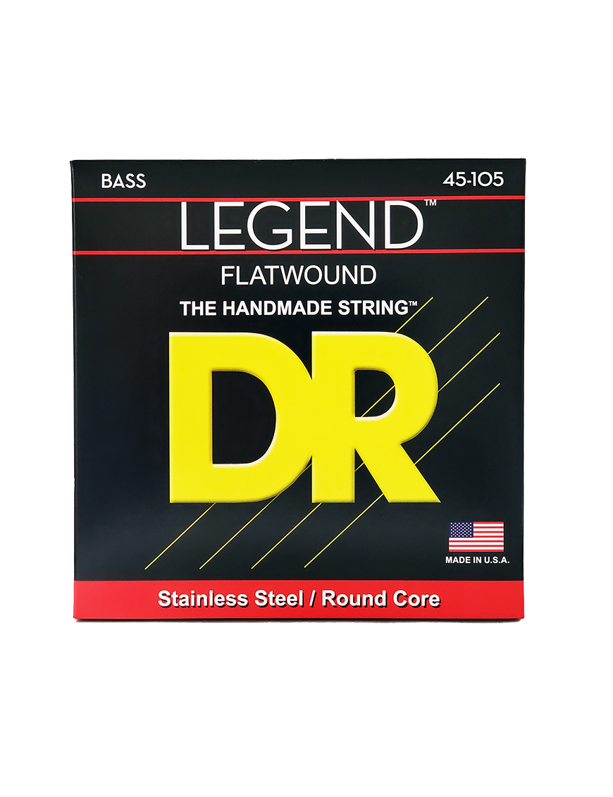 DR LEGEND™ FL-45 Cuerdas Bajo Eléctrico 4 Cuerdas Flat 45-105 Medium