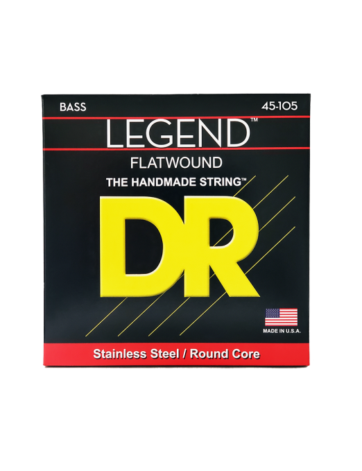 DR LEGEND™ FL-45 Cuerdas Bajo Eléctrico 4 Cuerdas Flat 45-105 Medium