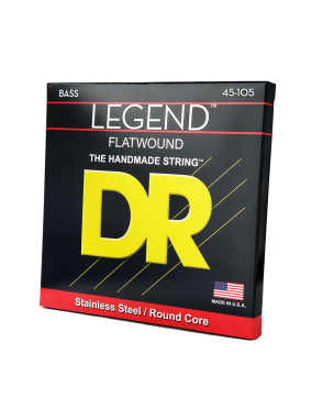 DR LEGEND™ FL-45 Cuerdas Bajo Eléctrico 4 Cuerdas Flat 45-105 Medium