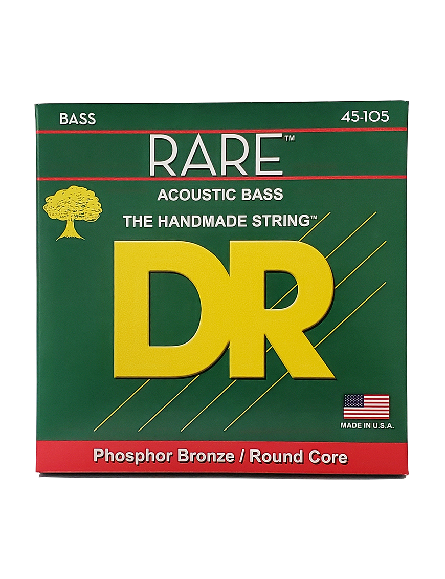 DR RARE™ RPB-45 Cuerdas Bajo Acústico 4 Cuerdas 45-105 Medium Phosphor Bronze