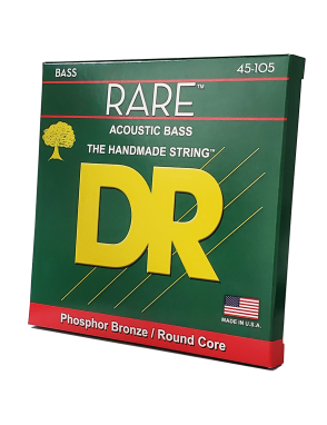 DR RARE™ RPB-45 Cuerdas Bajo Acústico 4 Cuerdas 45-105 Medium Phosphor Bronze