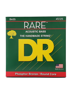 DR RARE™ RPB5-45 Cuerdas Bajo Acústico 5 Cuerdas 45-125 Medium Phosphor Bronze