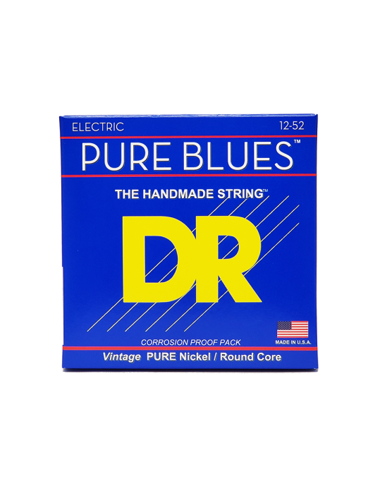 DR PURE BLUES™ PHR-12 Cuerdas Guitarra Eléctrica 6 Cuerdas 12-52 Extra Heavy