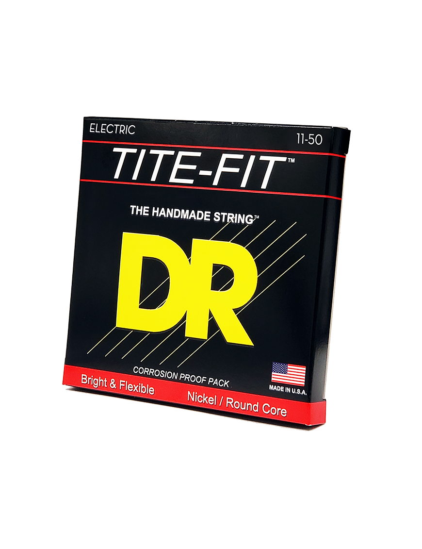 DR TITE-FIT™ EH-11 Cuerdas Guitarra Eléctrica 6 Cuerdas 11-50 Heavy