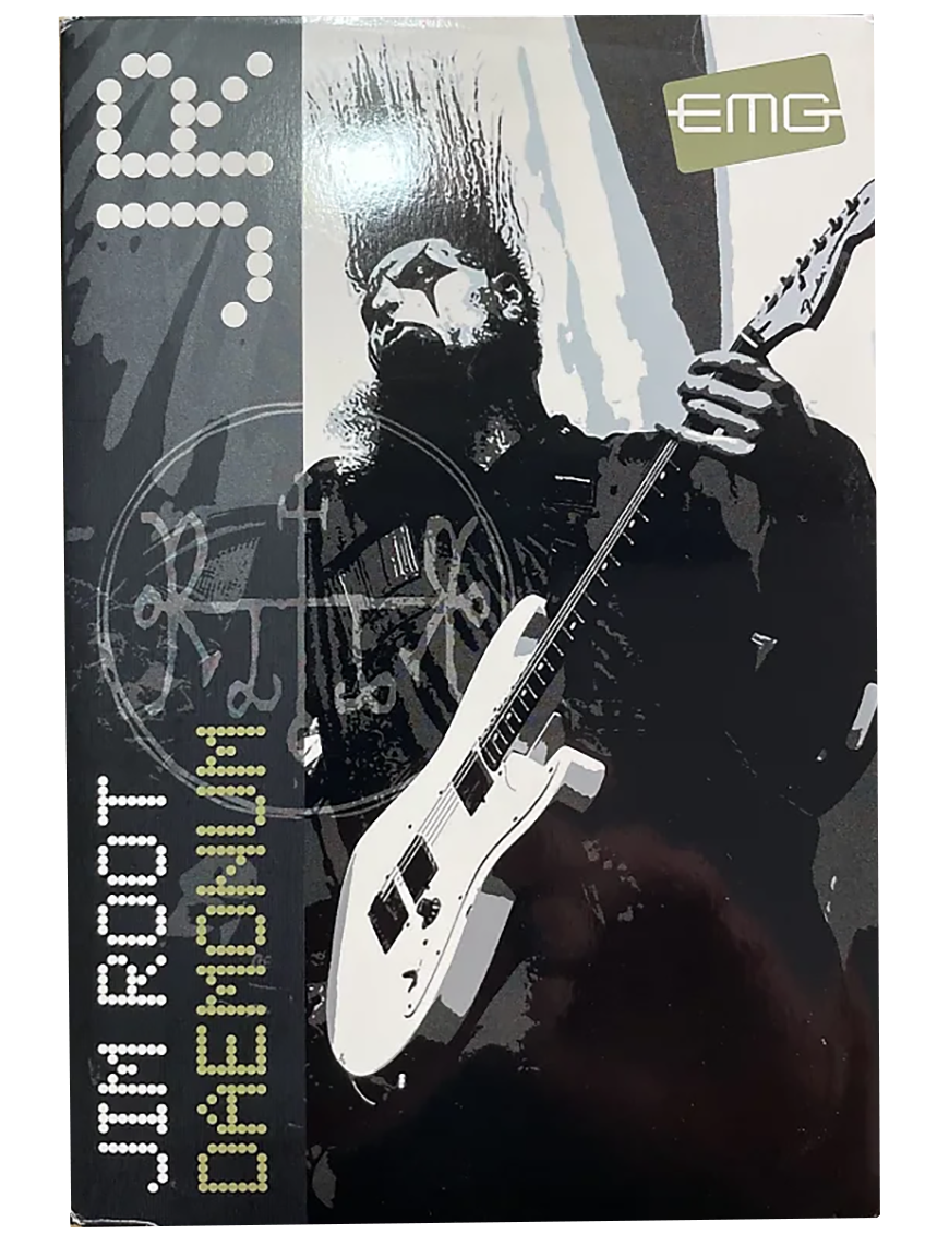 EMG® Jim Root Daemonum Signature Cápsulas Guitarra Eléctrica 6 Cuerdas Activas 81/60 Humbucker Color: Negro