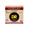 DR VERITAS™ VTA-13 Cuerdas Guitarra Acústica Folk 6 Cuerdas 13-56 Medium Phosphor Bronze Extra: 2 Cuerdas