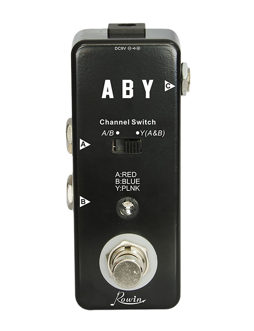 Rowin® LINER ABY Pedal Guitarra Switch Mini