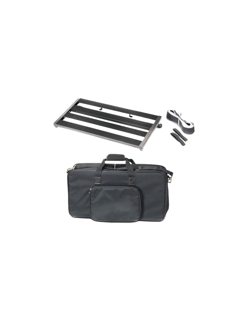 ApexTone® PDB-03-40 Pedalboard Ajustable con Funda Gigbag
