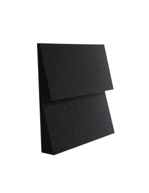 ApexTone® FL-006-2 Panel Absorción Espuma Acústica 2 Ángulos 30x30x3 cm Set: 10 Unidades