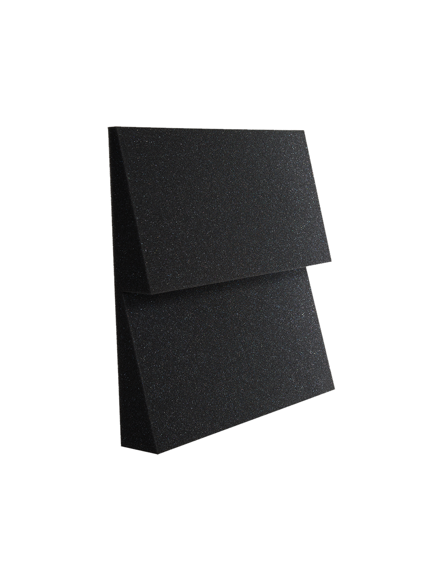 ApexTone® FL-006-2 Panel Absorción Espuma Acústica 2 Ángulos 30x30x3 cm Set: 10 Unidades