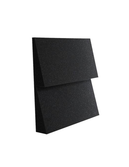 ApexTone® FL-006-2 Panel Absorción Espuma Acústica 2 Ángulos 30x30x3 cm Set: 10 Unidades