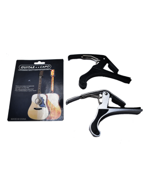 ApexTone® MC40 Capo Cejillo Guitarra Acústica Color: Silver