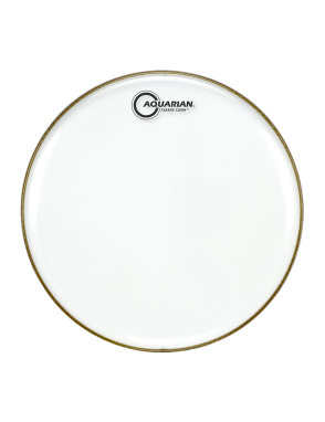 Aquarian® CC-13 Classic Clear™ Parche Tom 13" | 1-Capa 10