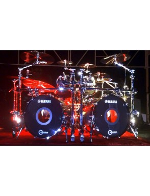 Aquarian JD-22 Jack DeJohnette Parche Bombo 22" Texture Coated Poroso Negro 1 1-Capa 10-mil