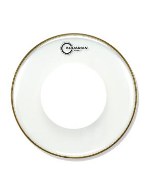 Aquarian Drumheads® PDS2-10 SUPER 2™ Parche Tom 10" Clear Power Dot™